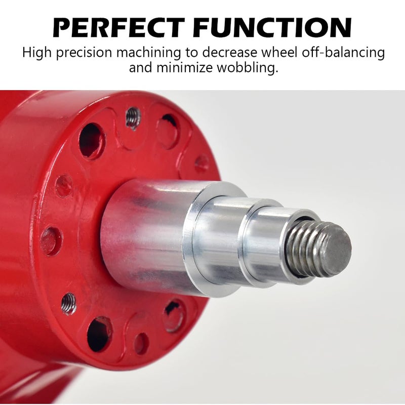 BLSGBUIDING Reducing Bushing Arbor Adapters 3/4" Thick from 1" to 3/4", 5/8", 1/2" Arbor Aluminum - S/3 - Image 4